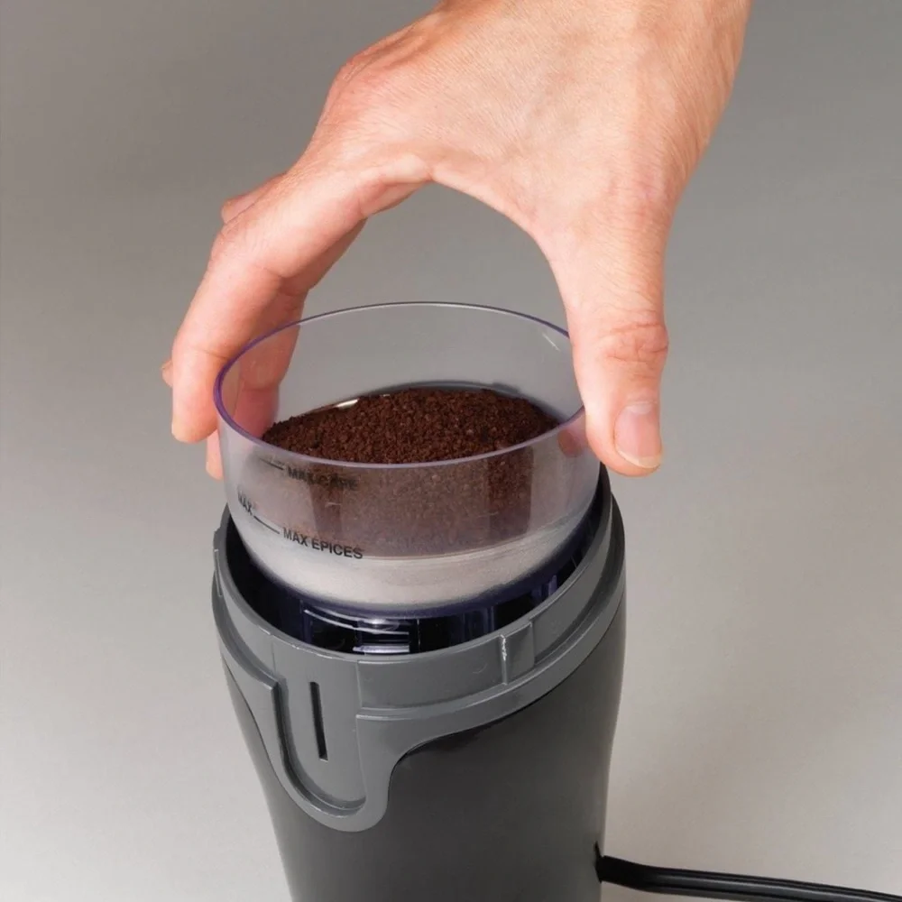 Hamilton Beach Fresh Grind Electric Stainless Steel Coffee Grinder-80335R